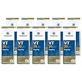 Venessa VT 20 Milchpulver 10 x 1kg Topping zur Verfeinerung von Kaffee Latte & Cappuccino für Kaffee-Vollautomaten und Vending, 10er Vorratspackung (20% Magermilchpulver)