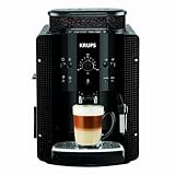 Krups Essential EA810870 Kaffeevollautomat | Espresso und Kaffee | mit CappucinoPlus- Milchdüse | individuell einstellbar | Schnelles Aufheizen | verstellbarer Kaffeeauslauf | Schwarz