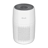 LEVOIT HEPA Luftreiniger mit Aromatherapie, 7 Watt energiesparend, Air Purifier mit 3 Geschwindigkeiten gegen Schimmel Staub Tierhaare bis zu 0,3 μm für Allergiker Schlafzimmer, 25dB, Weiß