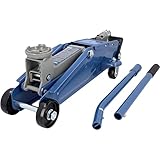 Cartrend, Komaptibel mit Auto, 7740014 Hydraulischer Rangierwagenheber, 2 Tonnen Tragkraft, für Werkstatt und Hobby, gefertigt aus Qualitätsstahl, Blau