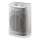 Rowenta SO6510F2 Instant Comfort Heizkörper und Gebläse | Aqua Standheizung | Badezimmerlüftung | Heiß/Kalt | 2 Geschwindigkeiten | 1200w - 2400w | Leise Grau