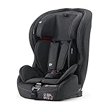 Kinderkraft Kinderautositz SAFETY FIX, Autokindersitz, Autositz, Kindersitz mit Isofix und Top Tether, Gruppe 1/2/3 9-36kg, 5 Punkt Sicherheitsgurt, Einstellbare Kopfstütze, ECE R44/04, Schwarz