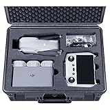 Lykus 2023 Titan MA310 Wasserdicht Tasche Koffer Case für DJI Air 3 and DJI RC 2/RC-N2, Kompatibel mit Gurt für RC [NUR Koffer]